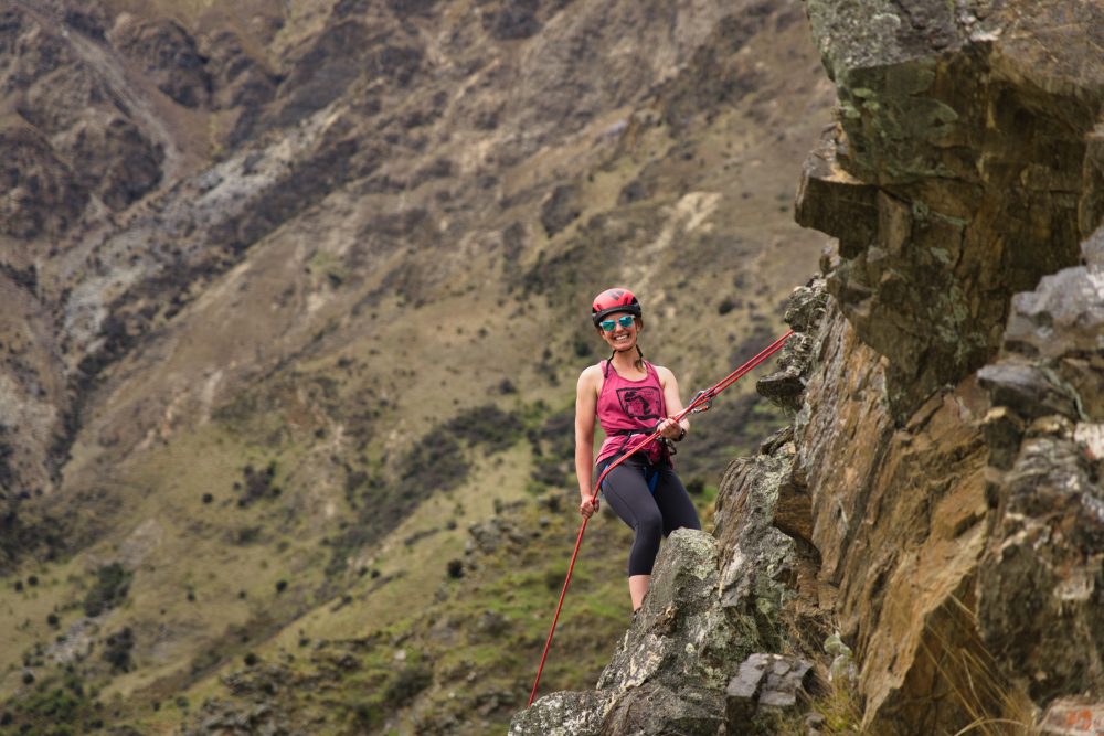 Rappelling Breast Hill